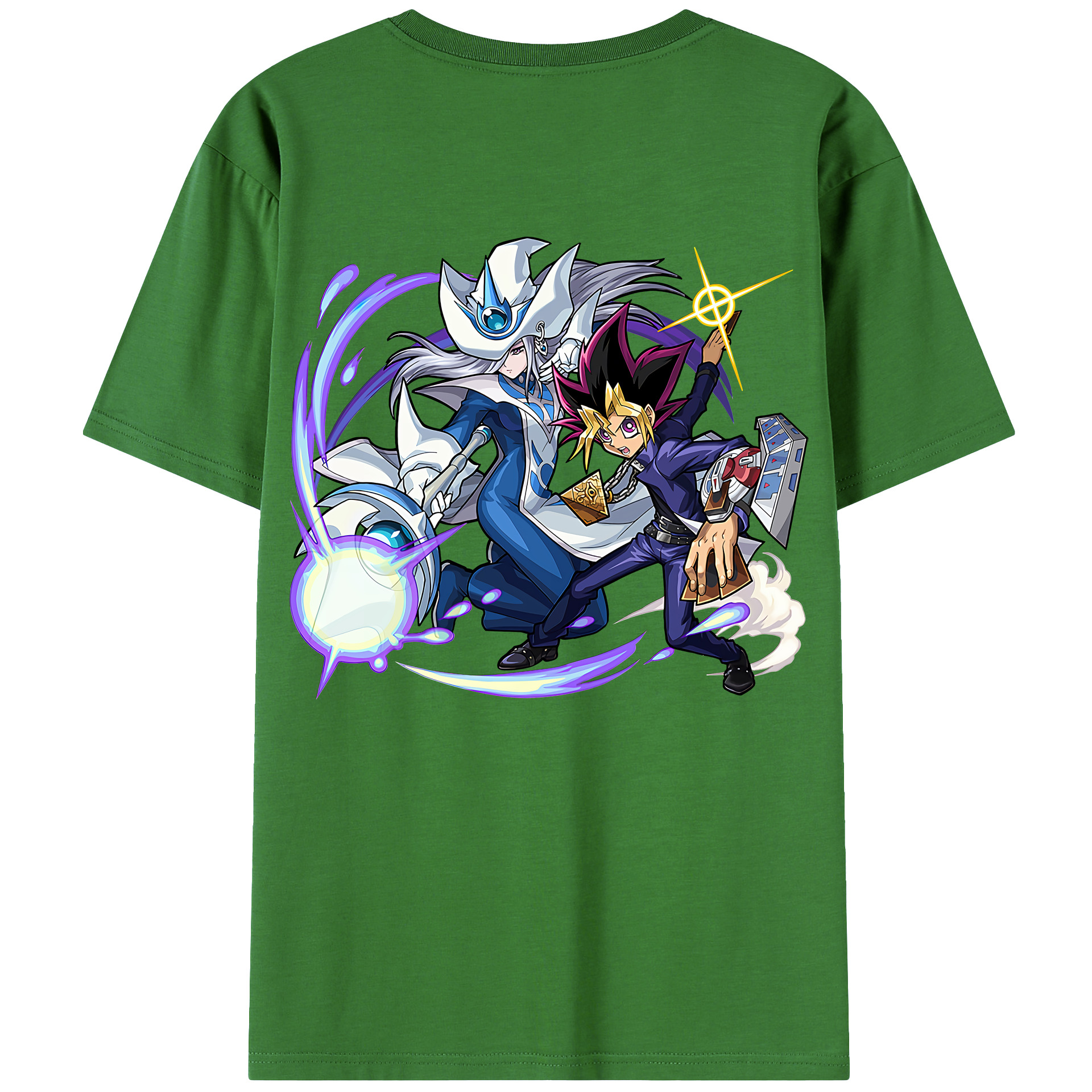 （画像用） 遊☆戯☆王 Yu-Gi-Oh! レディース半袖Tシャツ(バックプリント)